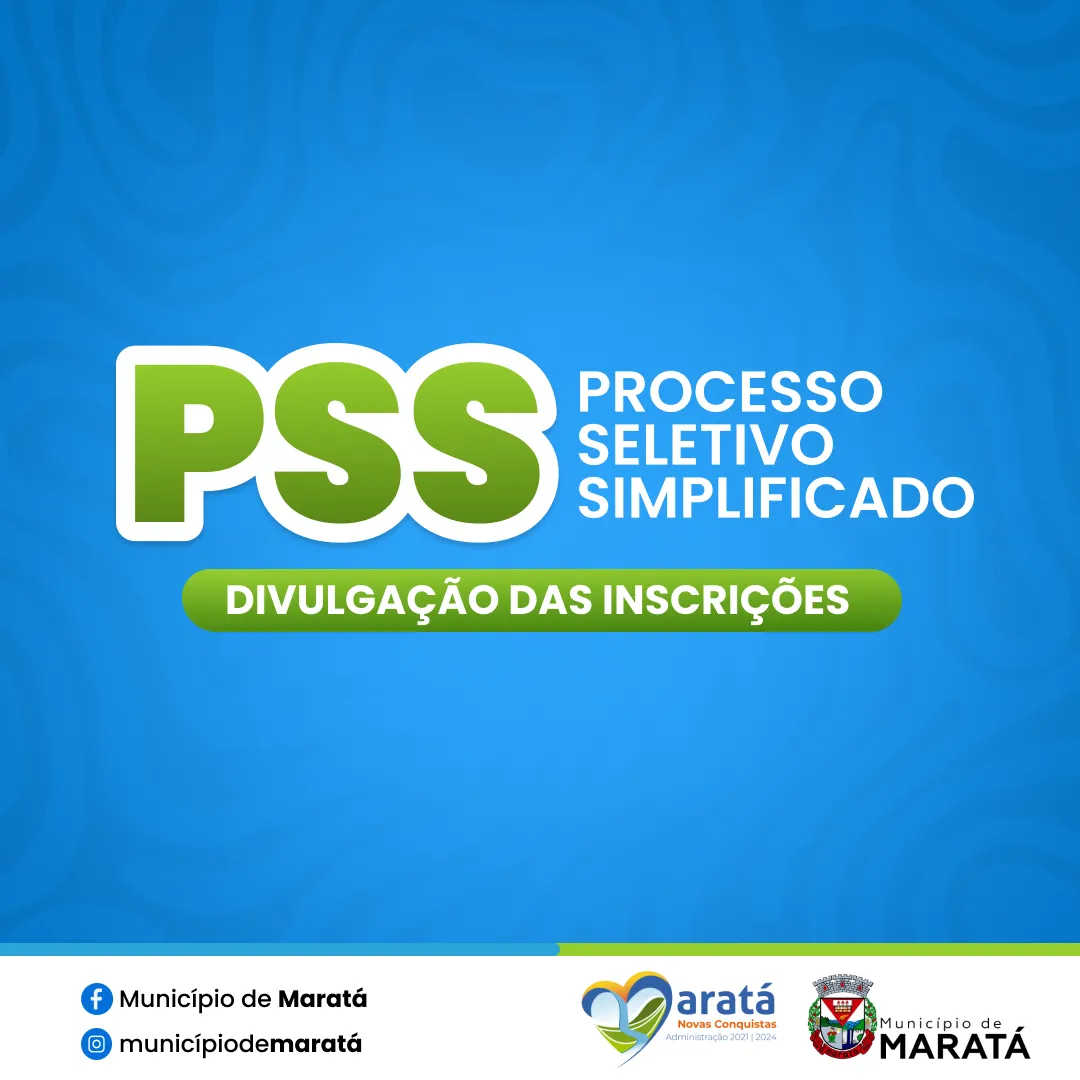 Processo Seletivo Simplificado - Divulgao Inscries